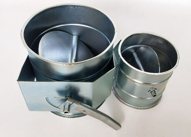 Galvanisiertes manuelles Luft Backdraft-Stahlventil für Kanalisierungs-System