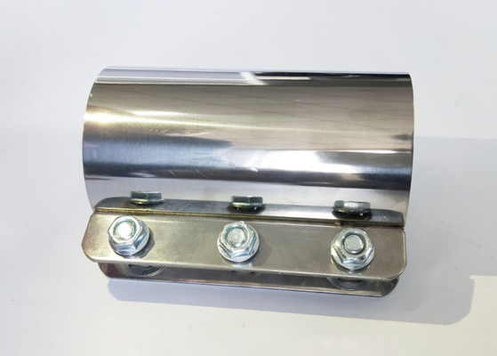 3 Metallschlauchkupplungen übermittelnd, galvanisierte Verbindungsstück-Licht-Version
