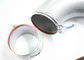 Innere rostfreie GummiRohrschellen-schnelle Verschluss-Spiegel-polierte Oberfläche für Chemikalie