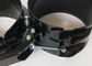 Schwarze Hochleistungsstahlrohrschellen/Rohrverbinder-Klammern-runde Form