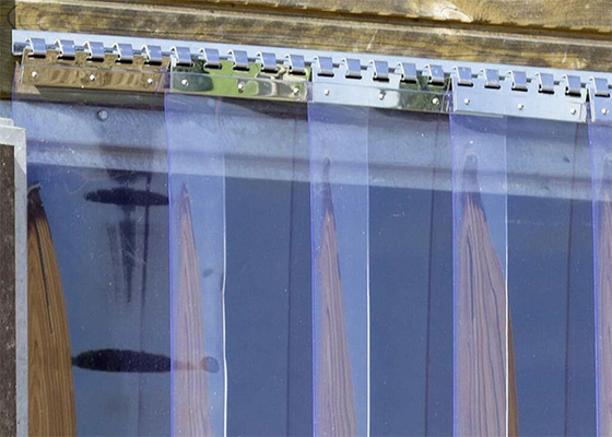 Europäische Art-Aufhänger-Hardware, die Teile für PVC-Streifen-Vorhang-Zusätze stempelt