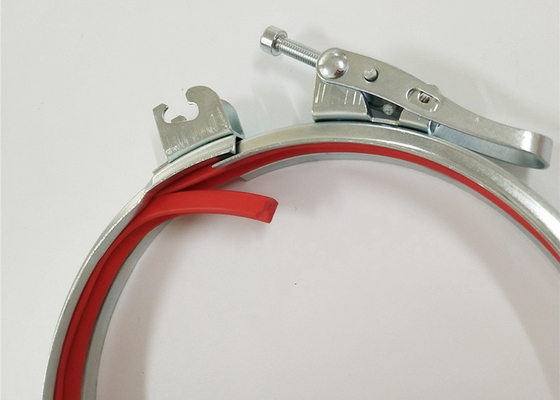 Rohr-Fit Lap-Anpassung Bolt Schnellentladung Rohrspange Galvanisiertes Stahl Klemmen 160mm