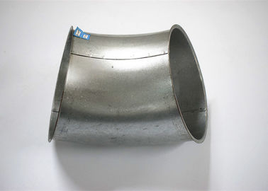 45 Grad galvanisierte die Ellbogen-formbares Eisen-Fitting, die Staub-Kollektor-Kanalisierung hergestellt wurden
