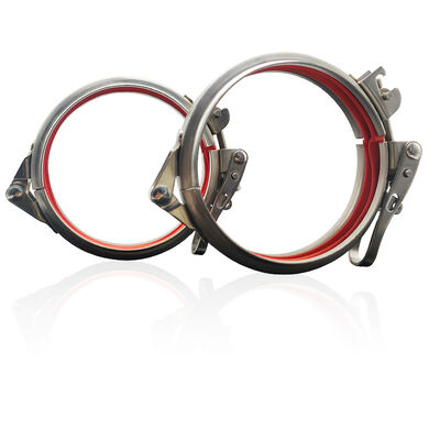 Sprungschlauchklemme Verstellbarer Rohrschlauchklemm Schnellentlastung Rundkanalklemm Schnellschließring