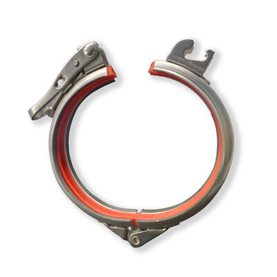 SUS304 Schnellentladungsrohrklemmen Schnellverschluss-Ring-Ring-Ring-Klemmen