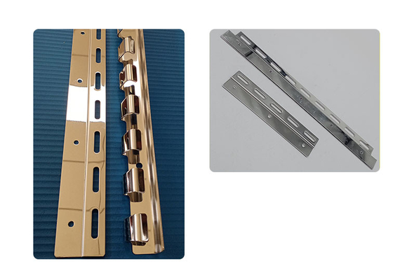 Streifen-Tür-Hardware-Haken des Edelstahl-201 auf hängendem System für PVC-Streifen-Vorhänge