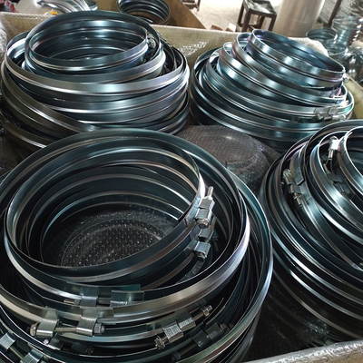 Verstellbare Turbo-V-Band-Klammer Verbindung Flansche Rohr Breitrohr-Klammer Dicke 1,0 mm