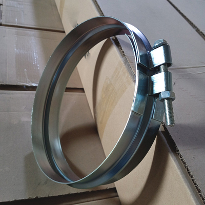 150-600 mm breite Klemmen Breite 48 mm Spirale Klemmbänder für Spirale Flanschkanalverbindungen