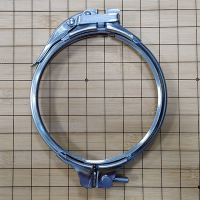 4 Zoll galvanisierte Flanschrohrklemmen für die normale Temperatur