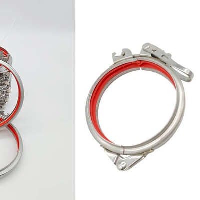 Schnelle Freigabe-Bohrrohrklemme-Edelstahl Soems 100mm/Kohlenstoffstahl mit Dichtung