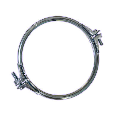 Hochleistungs-Rohrschellen mit einstellbarer Dichtungstärke und zweiteiliger Struktur für Staubabsaugsysteme in SUS304