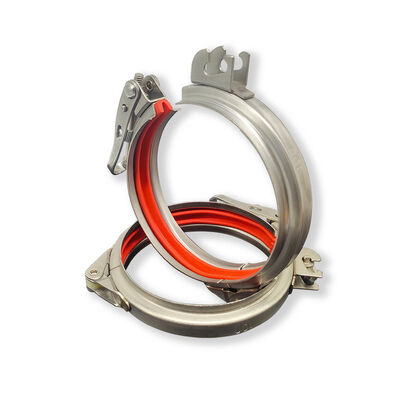 SUS304 Schnellentladungsrohrklemmen Schnellverschluss-Ring-Ring-Ring-Klemmen