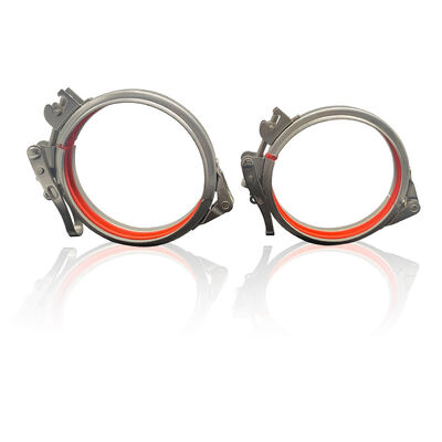 Schnelllösende Schnellverschlussklemme Modularer Kanalring 304 Edelstahl-Klemmen