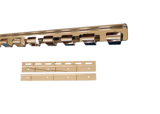 201 Edelstahl Streifenvorhang Hardware Haken