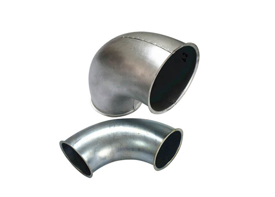 Schweißens-Ellbogen-Fitting, Industrie-Entstaubungs-Metallstaubabsaugungs-Rohr