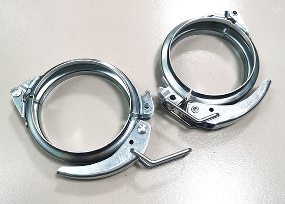 150mm galvanisierte Stahlrohr-Hebel-Schlauchklemme, die Ring Clamps High Strength zuschließt