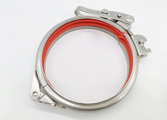 U-Art runde schnelle Freigabe-Bohrrohrklemme des Edelstahl-304 mit Dichtungsring