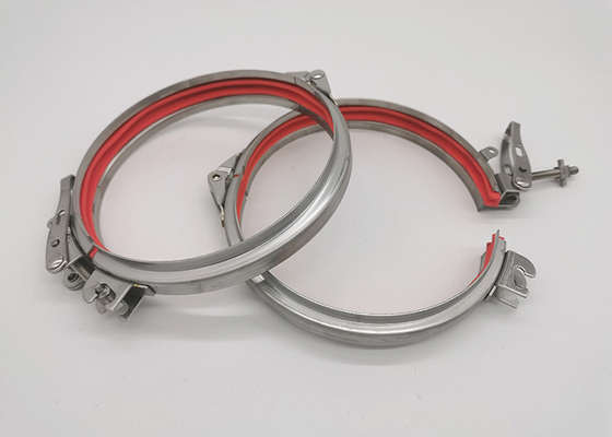Schnellkupplungs-Bohrrohrklemme des Edelstahl-304 mit Dichtungs-Schnellverriegelung