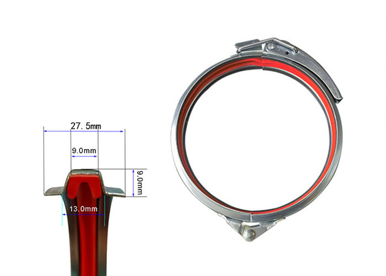 80-600mm galvanisiertes Bohrrohrklemme-Antiätzmittel hochfest