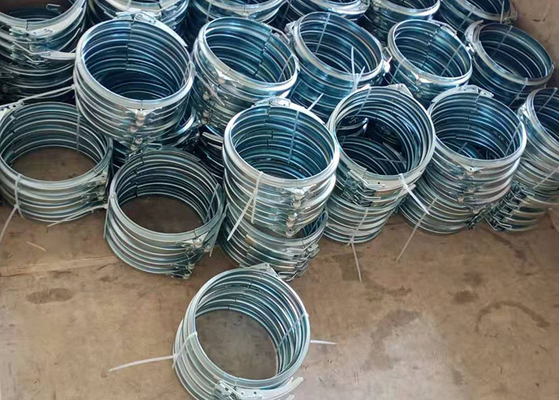 Staubabsaugungs-schnelle Freigabe-Bohrrohrklemme-schneller Zug Ring Edge Locking