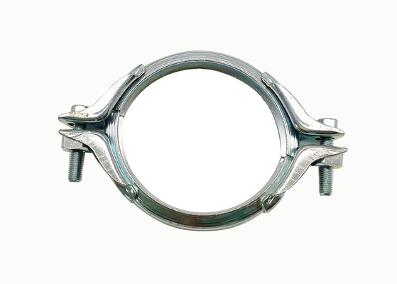 Dicke 2,0 mm, 80–450 mm geteilte Rohrklemmen-Flanschverbindungen