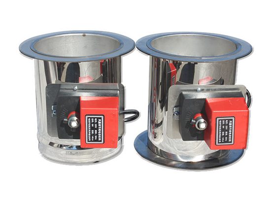 Kanalzonendämpfer aus Edelstahl/verzinktem Blech, automatisch einstellbarer 4n-Motor