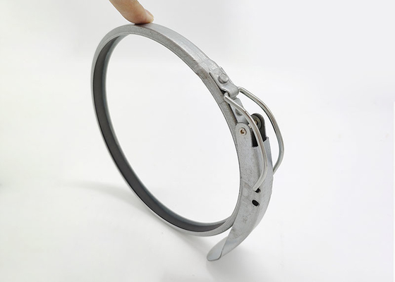 160 mm Rundkopfverzinkte Rohrklemmen / Schnellentladungsklemmen