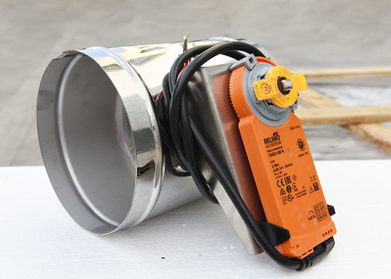 90° justieren angeln elektronisches, die/Dämpfer Hvac-Handbuch/offen automatisches Gasketed, geschlossenes sind