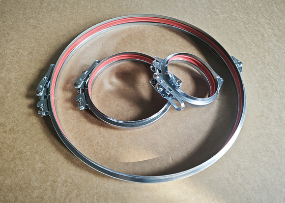 Niederdruckspirale Kanalspange / verstellbare Rohrspange 120 mm