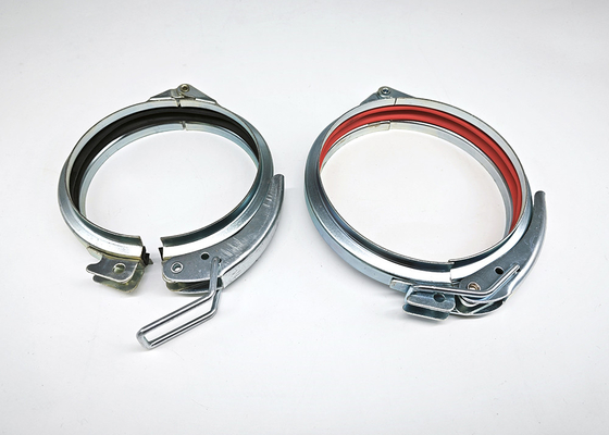 4 Zoll Schnellentlastungsschlauchklemme OEM Silberfarbe