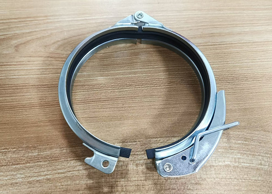 Verzinkte Stahlschwerlastrohrklemmen 120 mm für Kanalsystem