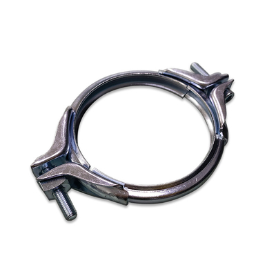 Doppelschrauben-Schwerlast-Rohrklemmen Kanalklemme für Flansch-System Dicke 2,0 mm
