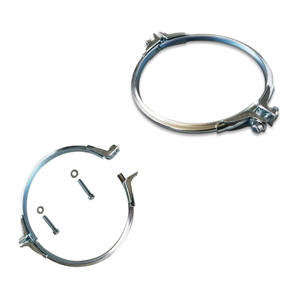 U-Form Schnellentladungsrohrklemme Verzinkte Stahlkanalklemme 2,0 mm Dicke