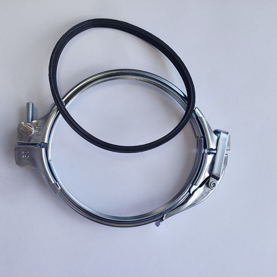 2.0 mm Klemmdicke Schwerlastrohrklemmen Langlebige Schnellentladungsklemmen für industrielle Anwendungen