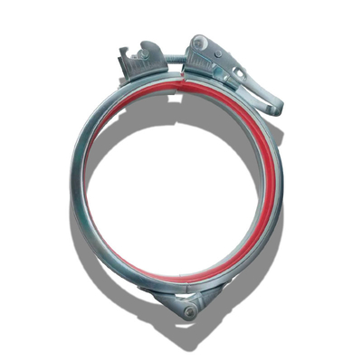 Galvanisierte Bleche aus Edelstahl 304 Schnellentladungsrohrklemmen Schnellanschluss-Klemmrohrklemmen