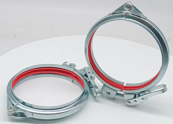 Luftdichte galvanisierte Reparatur-Klammer Runden-Ring Ventilates 140MM