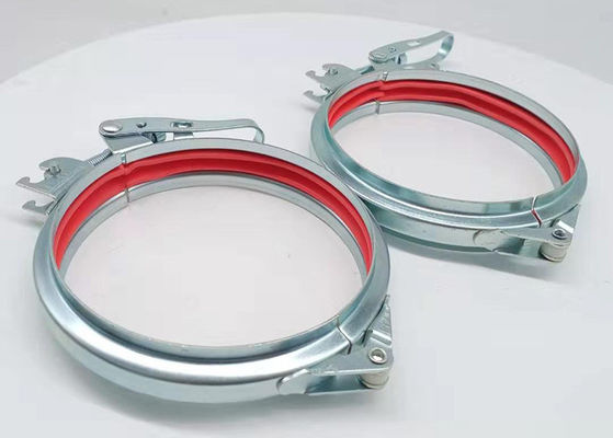 Rohrverbindungs-flanschen justierbare Bolzen-Dichtungs-125MM galvanisierte Rohrschellen